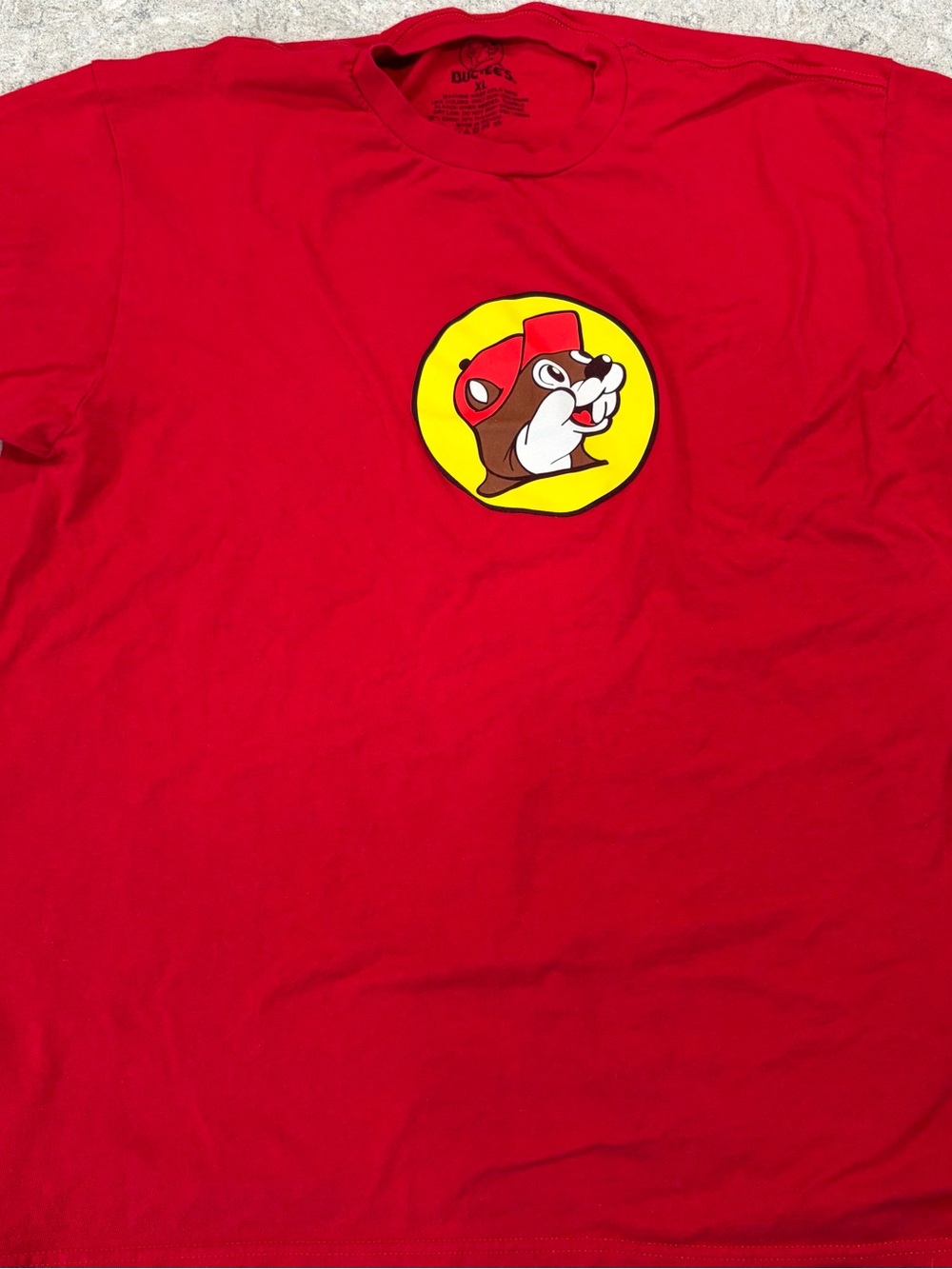 Buc-ee's Short Sleeve 100% Cotton Logo Graphic T-Shirt